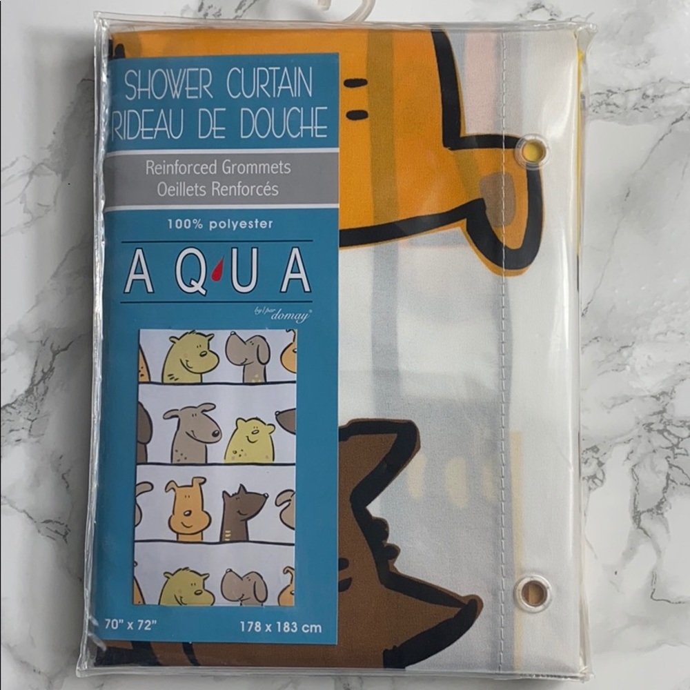 Domay Dogs Shower Curtain